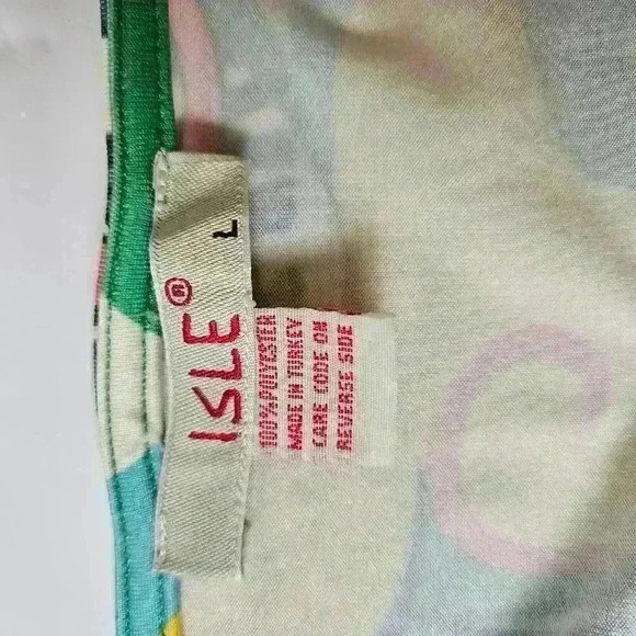 Isle West Coast Pop Art Experimental Women's Large Dress - Picture 6 of 9